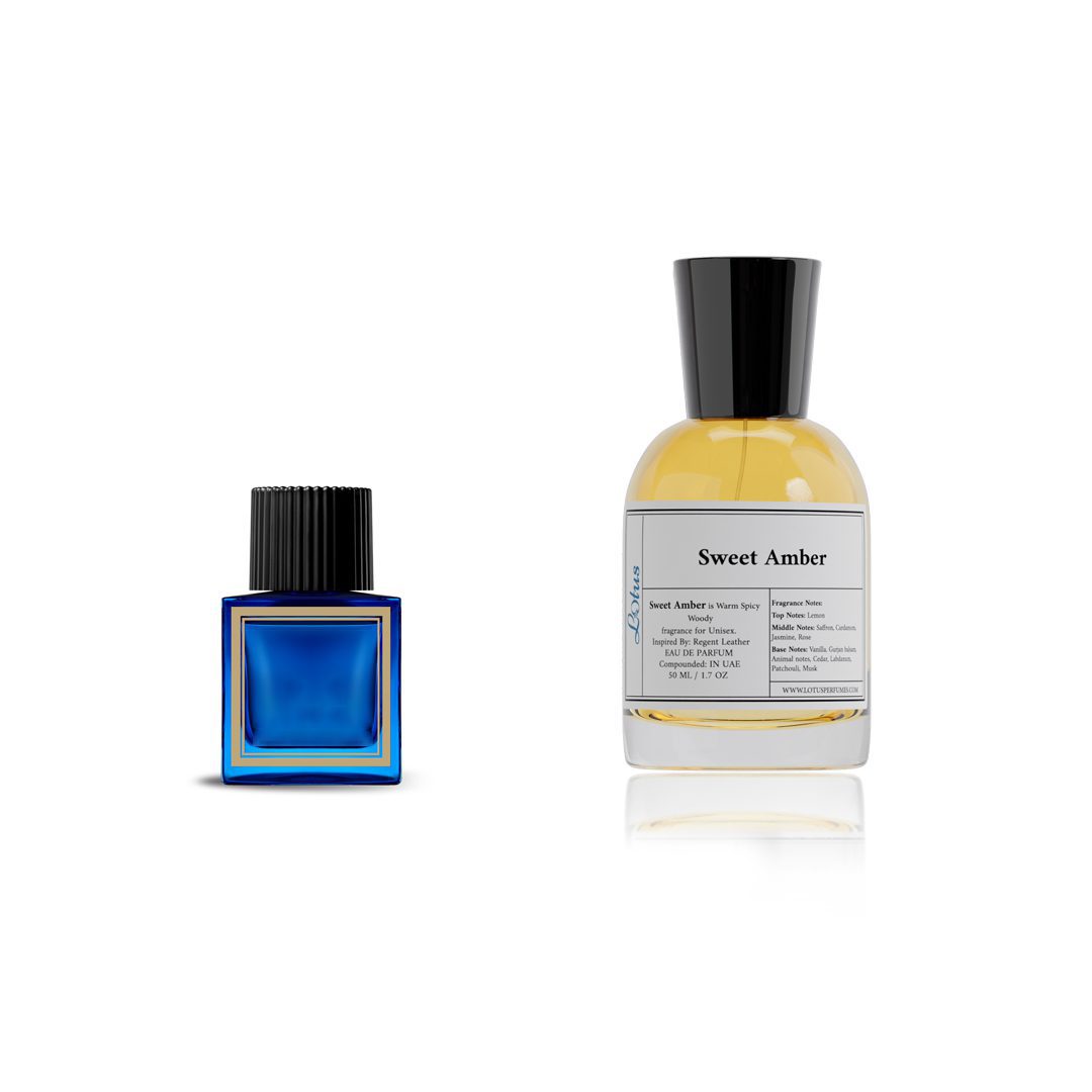 Sweet Amber Perfume - Inspired by Regent Leather - Thameen Sweet Amber Perfume - Inspired by Regent Leather - Thameen